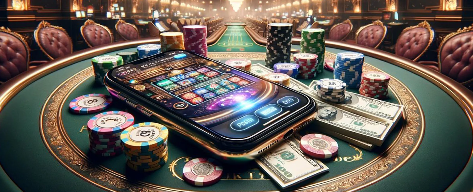 Dynamic gaming competition background